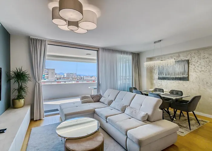 Luxury Apartment Sunset Zadar - With Garage And Balcony