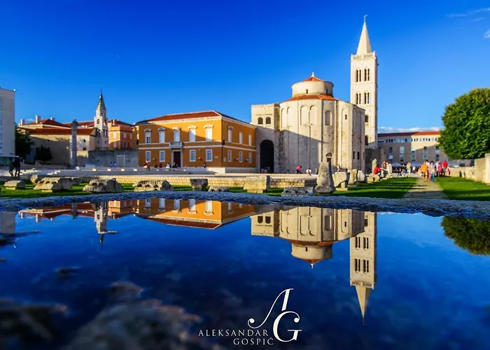Luxury Apartment Sunset Zadar - With Garage And Balcony