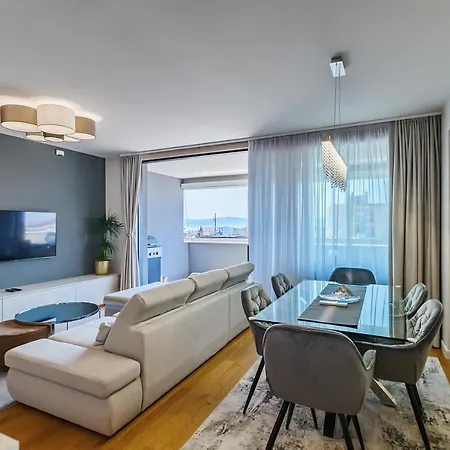 Luxury Apartment Sunset Zadar - With Garage And Balcony Exterior photo
